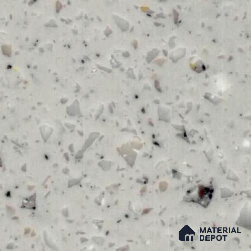 G138 Earl Grey 12.07 ft x 2.49 ft Solid Surface Corian - 12 mm